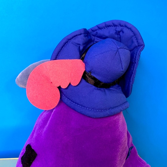 DISNEY STORE EXCLUSIVE NWT 90s WINNIE THE POOH EEYORE MUSKETEER BEAN BAG PLUSH - Picture 11 of 12